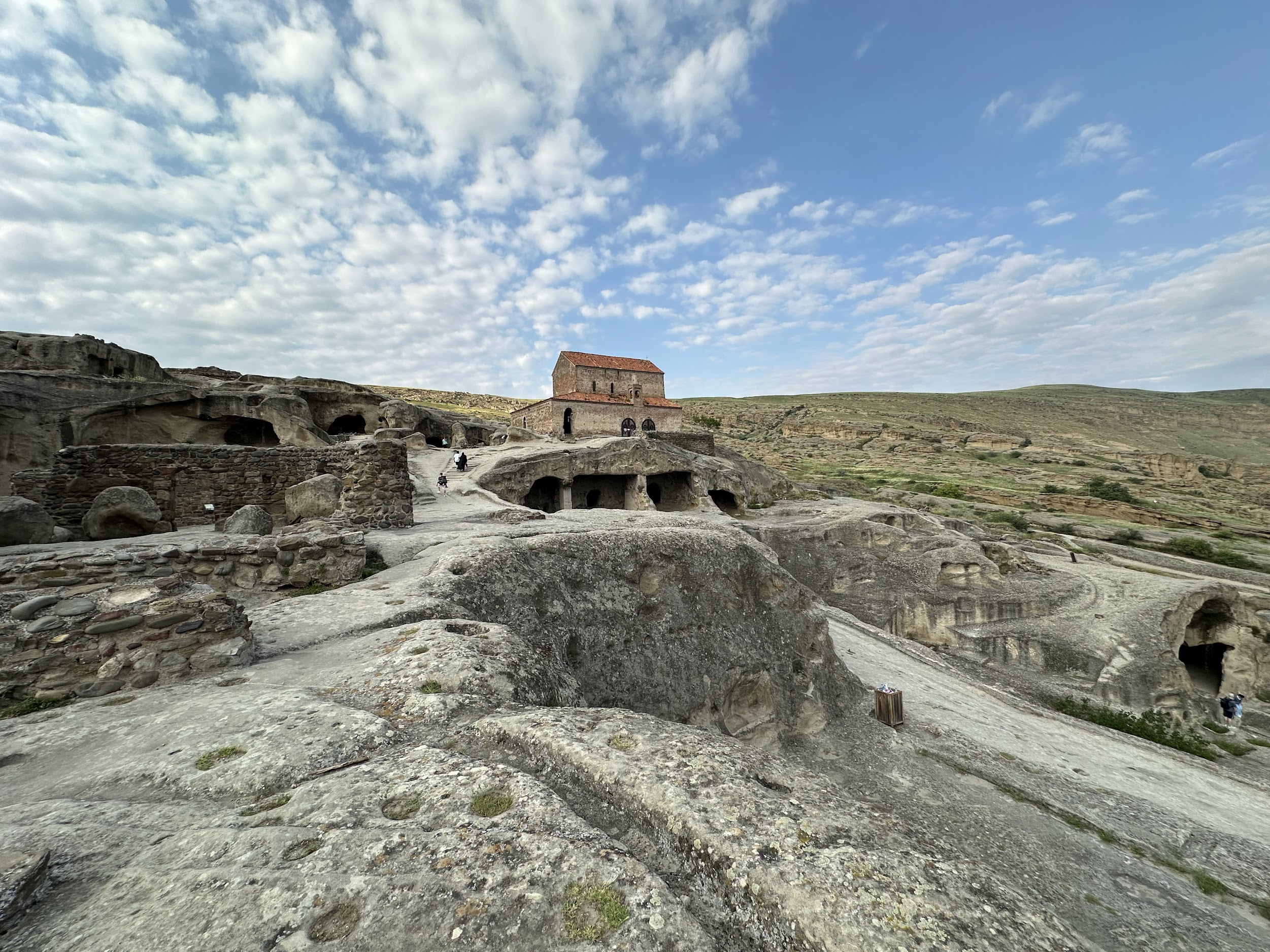 Uplistsikhe ancient cave city Georgia rock carved history