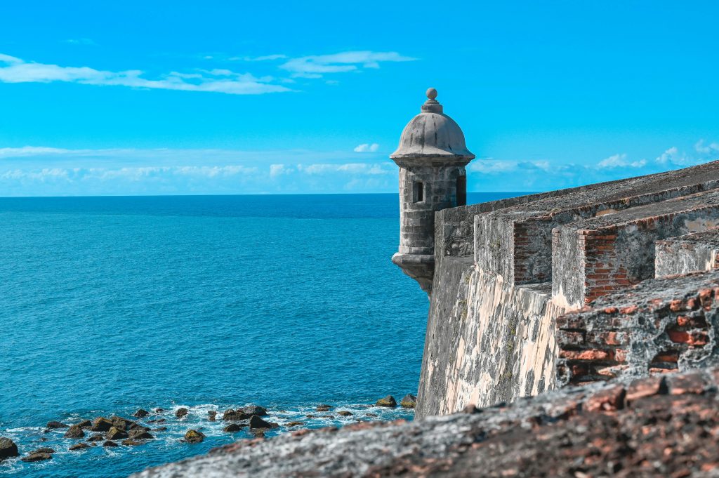 El Morro fortress in San Juan, Puerto Rico, near the Ilma embarkation port