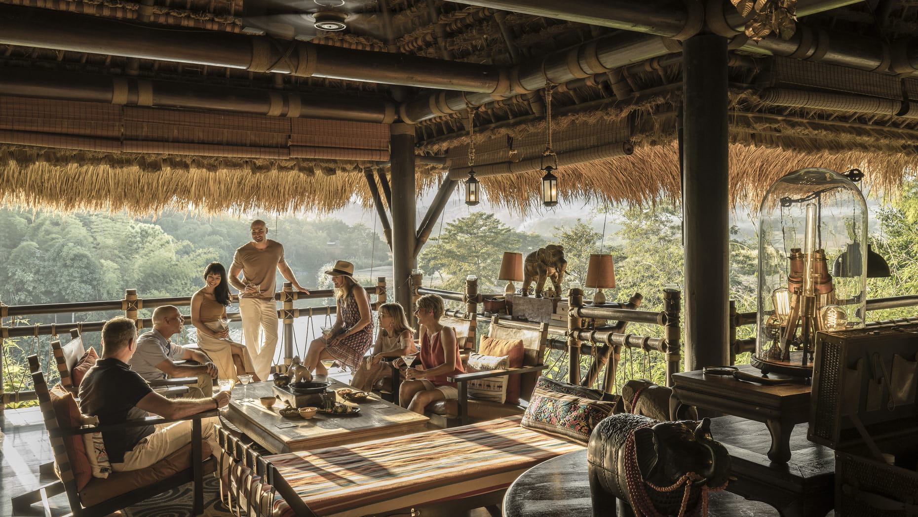 Four Seasons Tented Camp Golden Triangle Thailand for an executive retreat